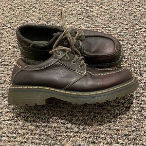 Vintage Dr. Doc Martens Men’s Brown Leather Oxfords 8A45 Size 12
